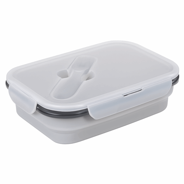 Faltbare, graue Lunchbox - HydroFlexx